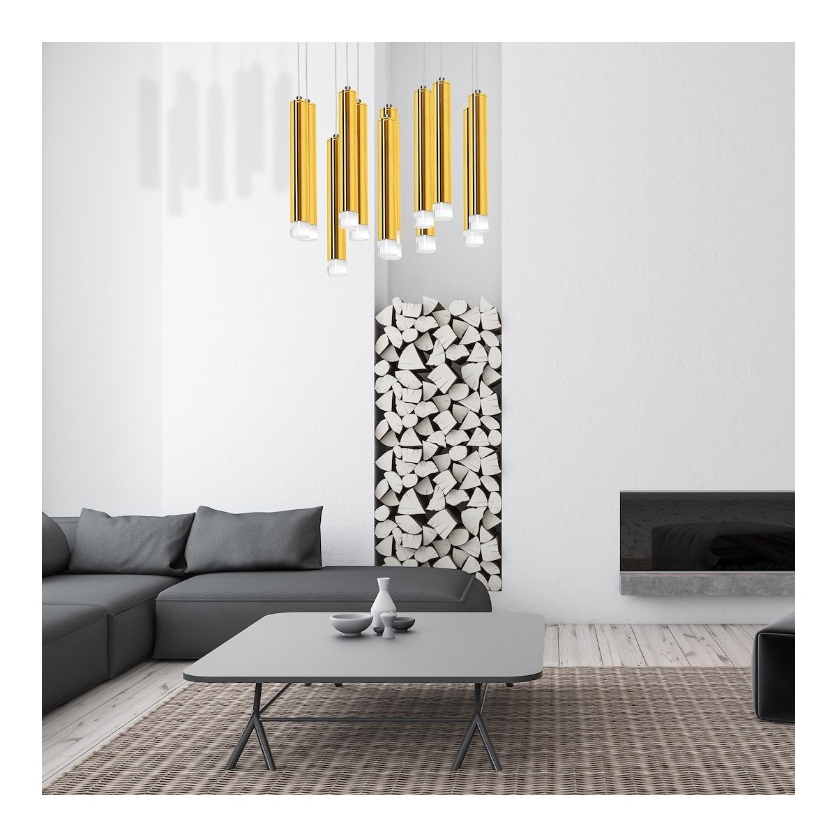 MiLagro Lampa wisząca GOLDIE 12W LED ML5716