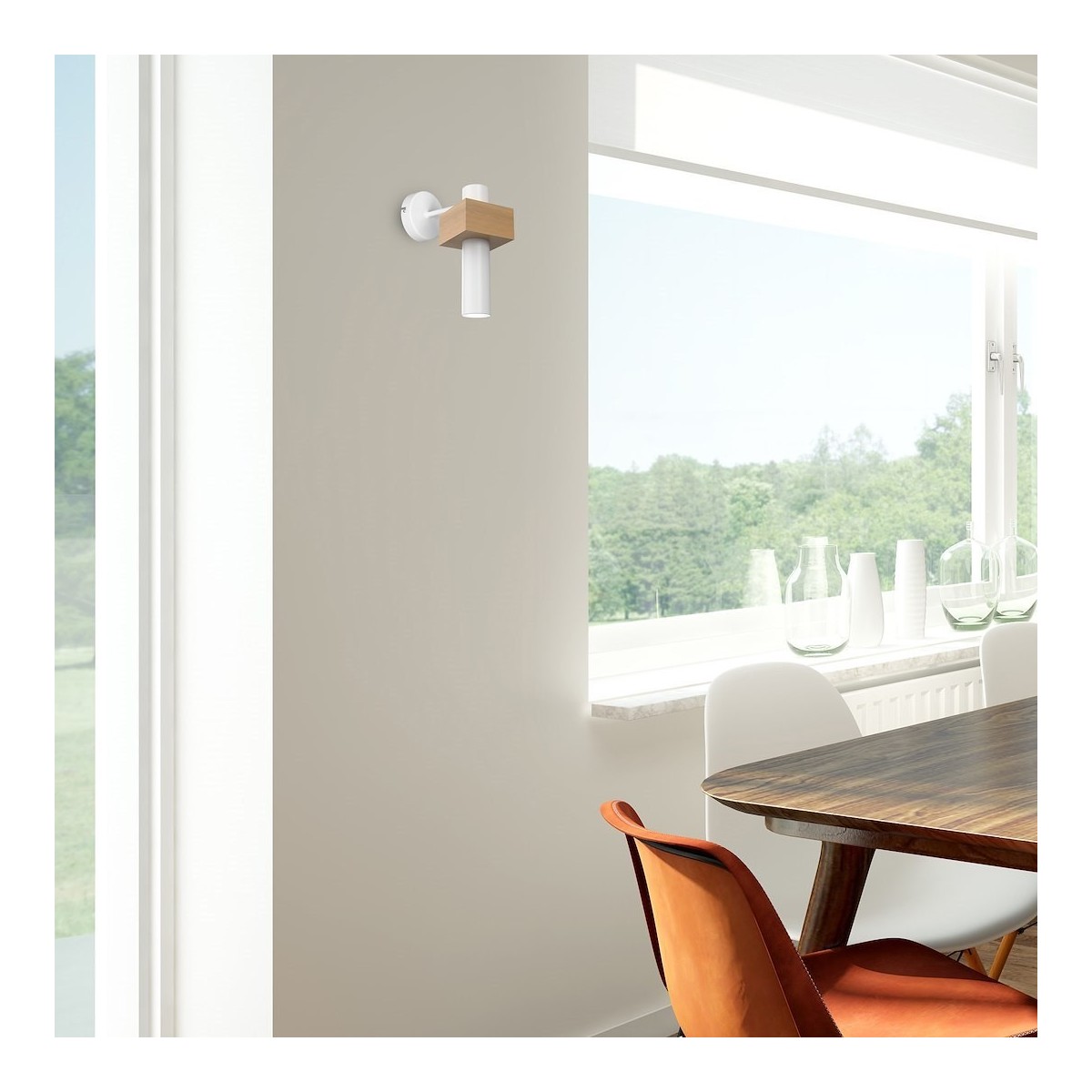 MiLagro Kinkiet West 1xGU10 Biały MLP5499