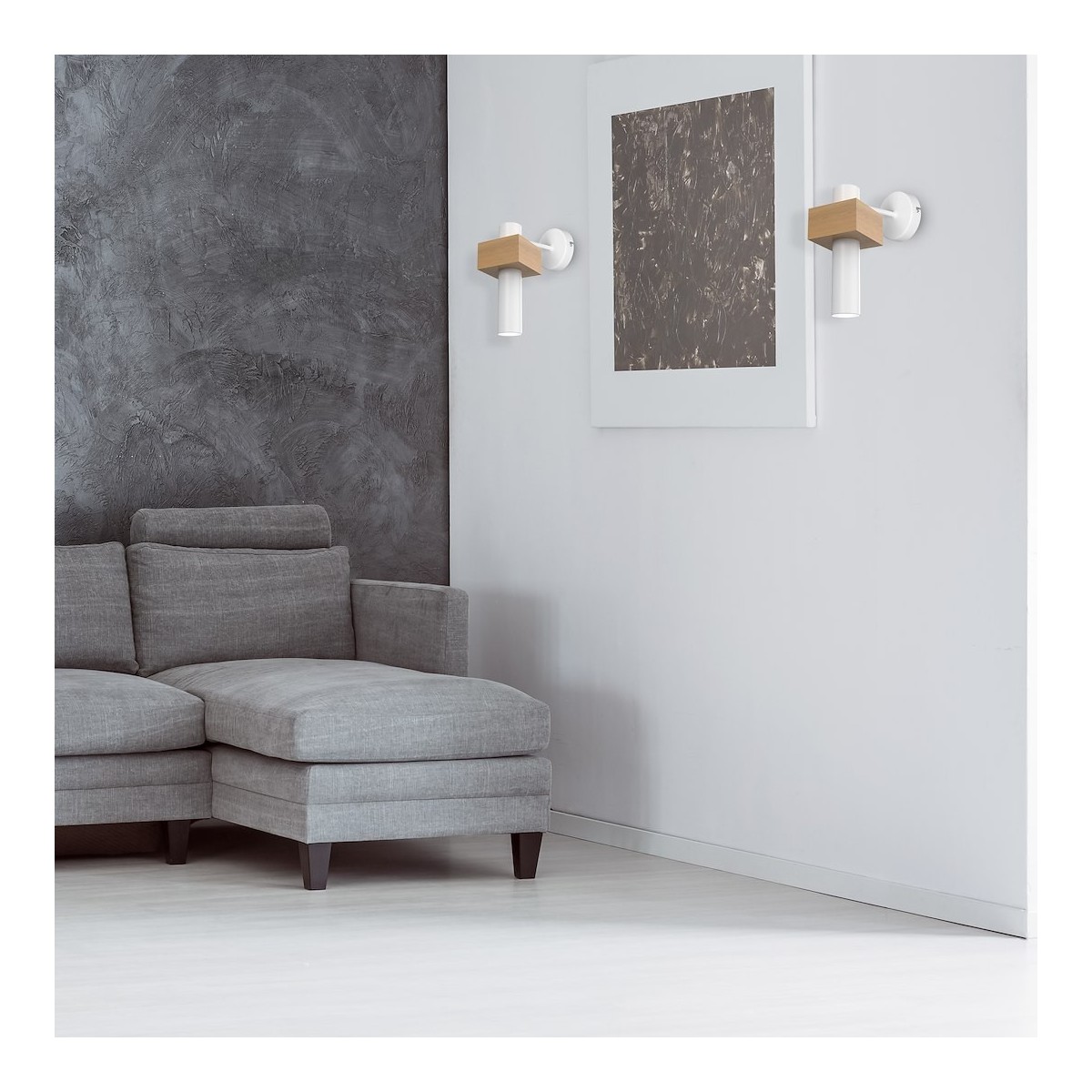 MiLagro Kinkiet West 1xGU10 Biały MLP5499