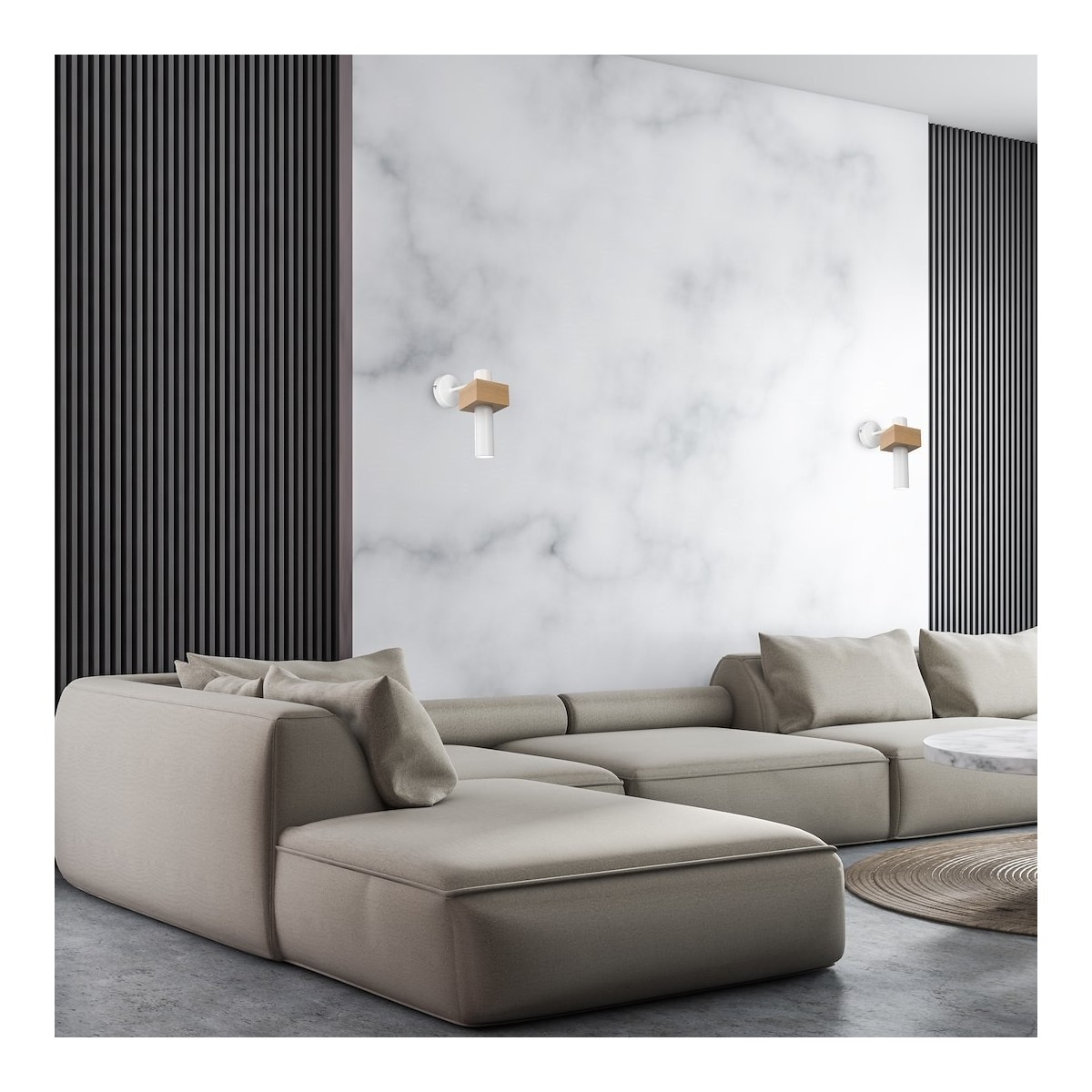 MiLagro Kinkiet West 1xGU10 Biały MLP5499