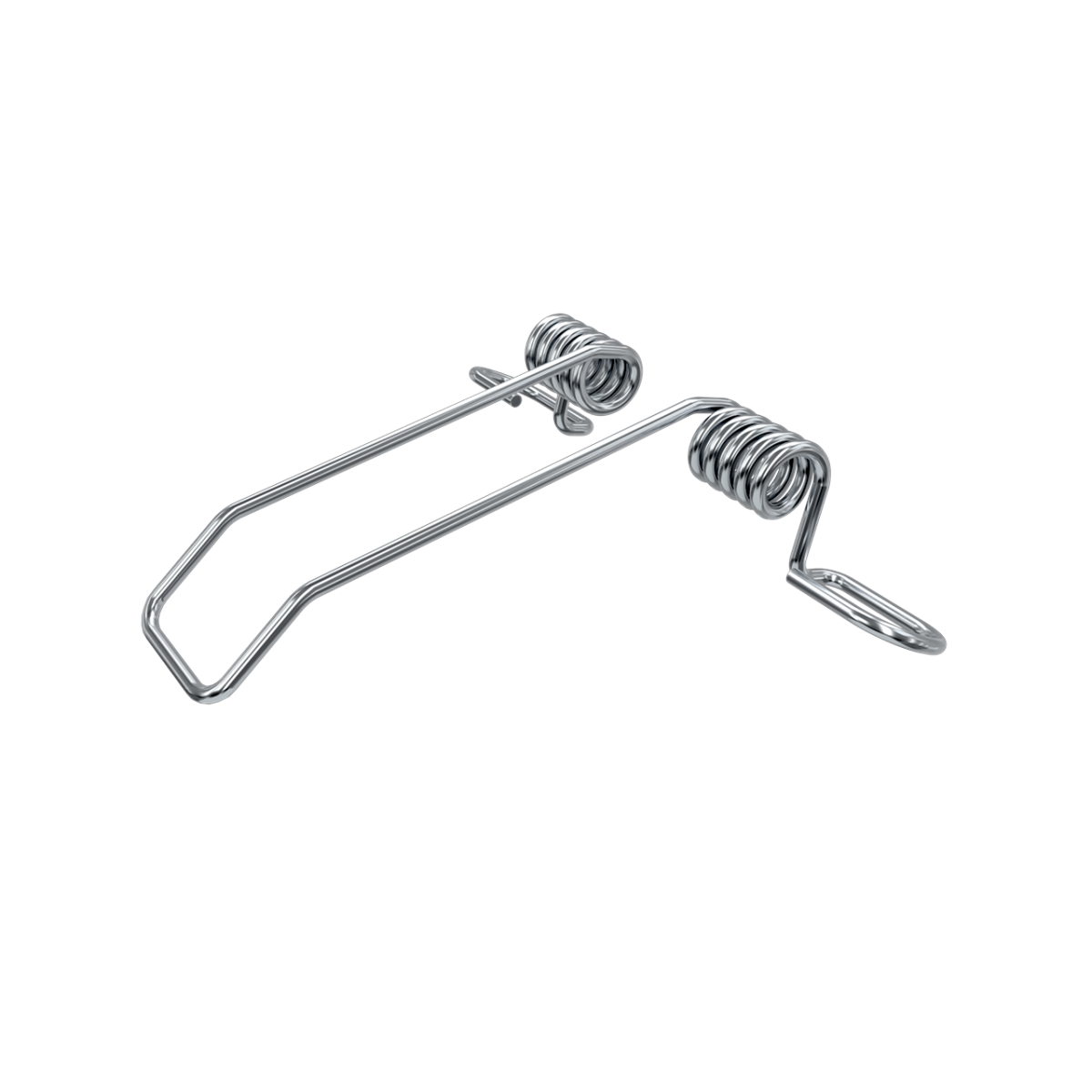 MiLagro PROFIL ALUMINIOWY SREBRNY TYP K 2m + KLOSZ MLECZNY, SPRĘŻYNA MONTAŻOWA EKPR7559