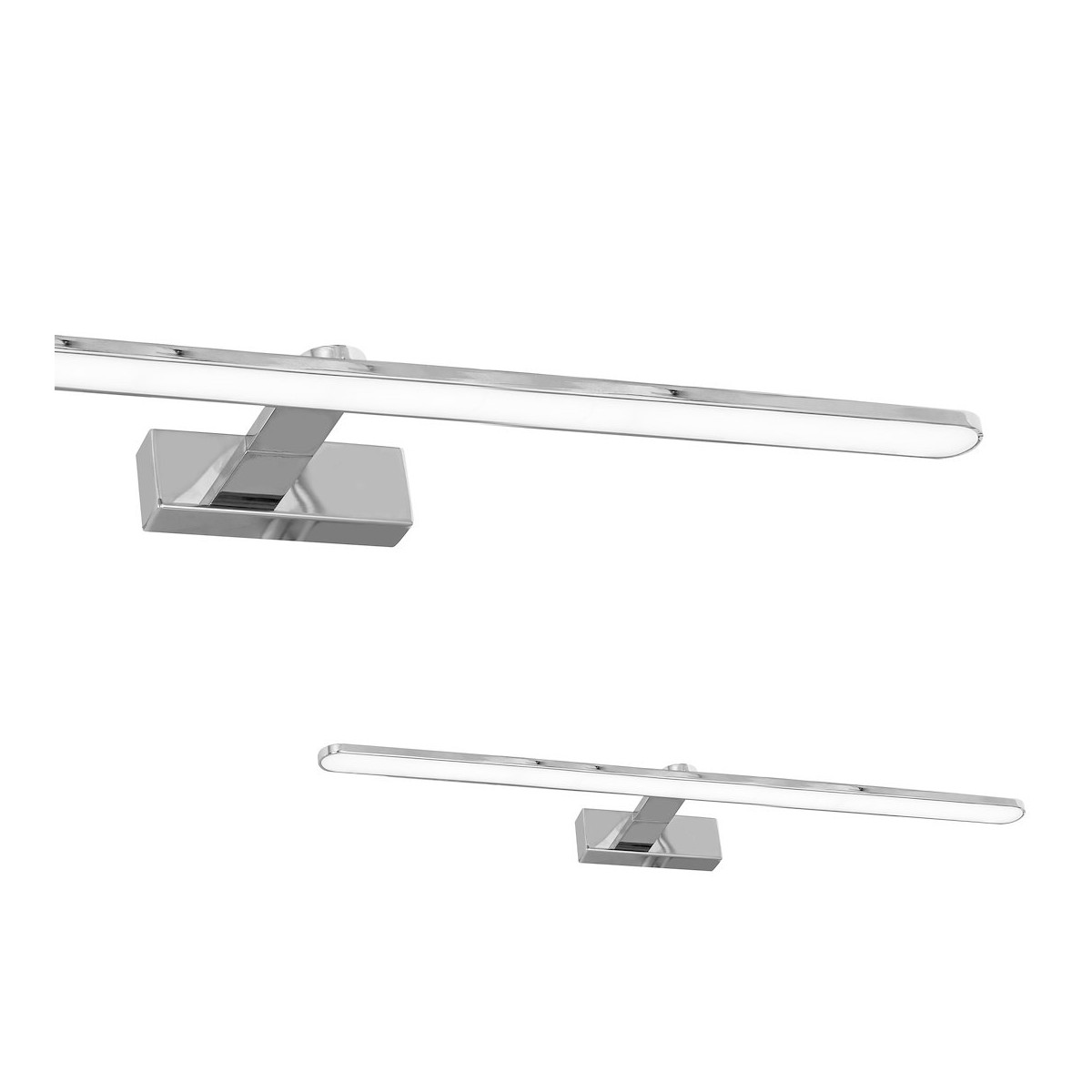 MiLagro SPLASH CHROME 80 cm LED klimatyczne oświetlenie