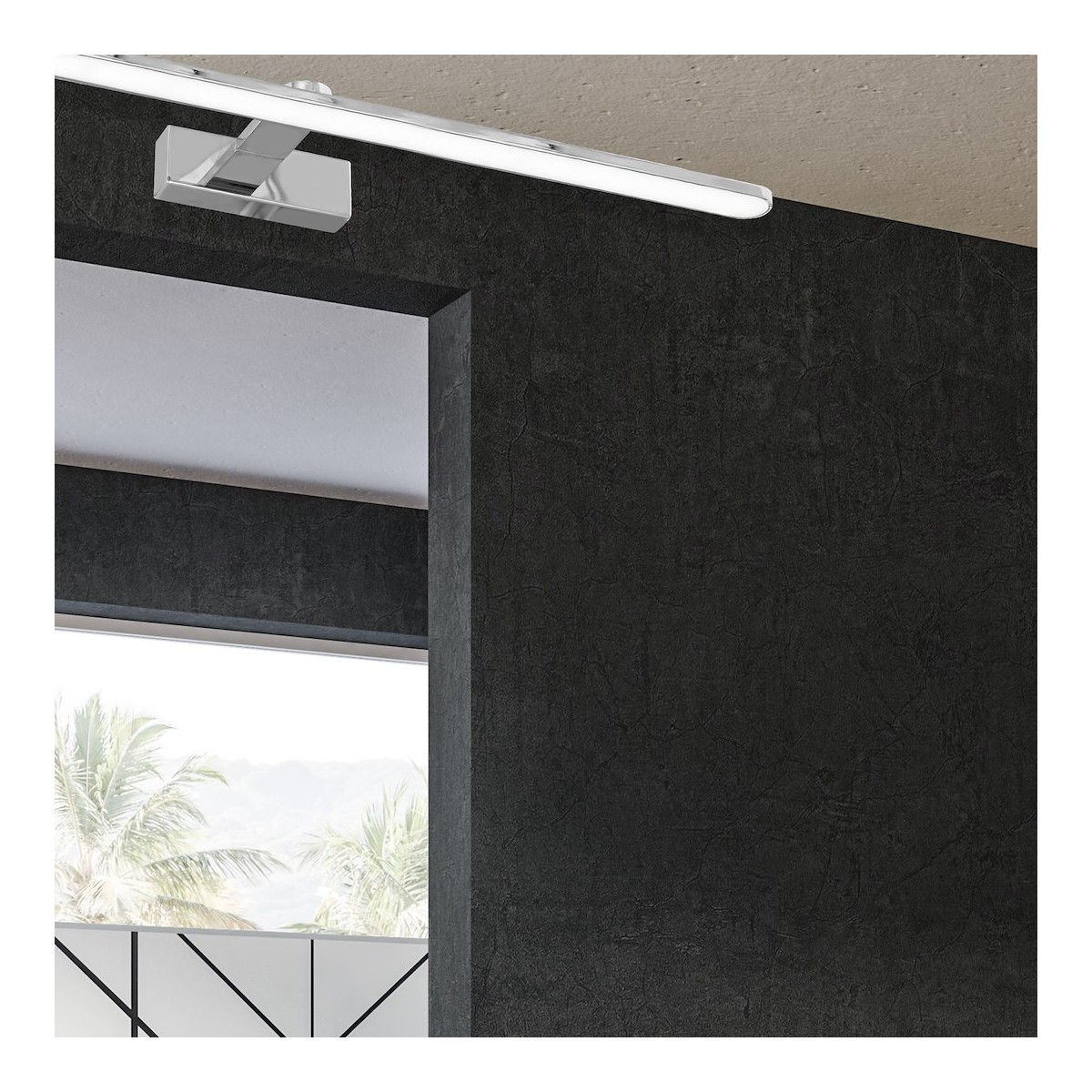 MiLagro SPLASH CHROME 80 cm LED klimatyczne oświetlenie