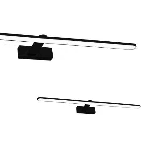 MiLagro Kinkiet SPLASH BLACK 100cm 21W LED ML5725