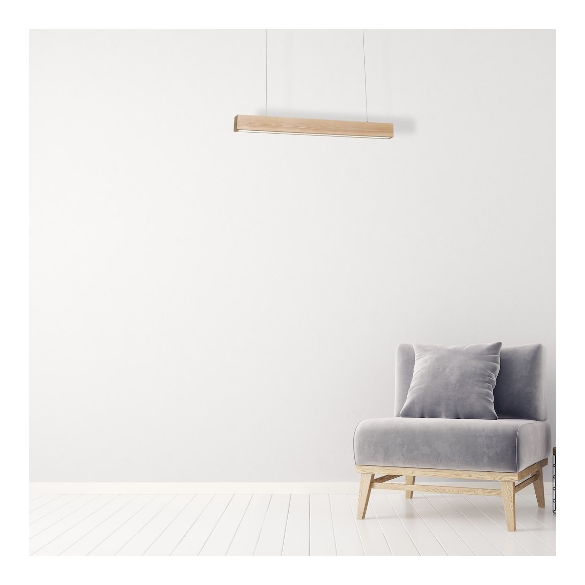 MiLagro Lampa Wisząca TIMBER 12W LED MLP567