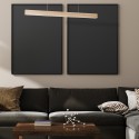 MiLagro TIMBER 18W LED efektowne oświetlenie