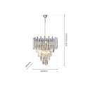 MiLagro Żyrandol MADISON CHROME 9xE14 ML5991