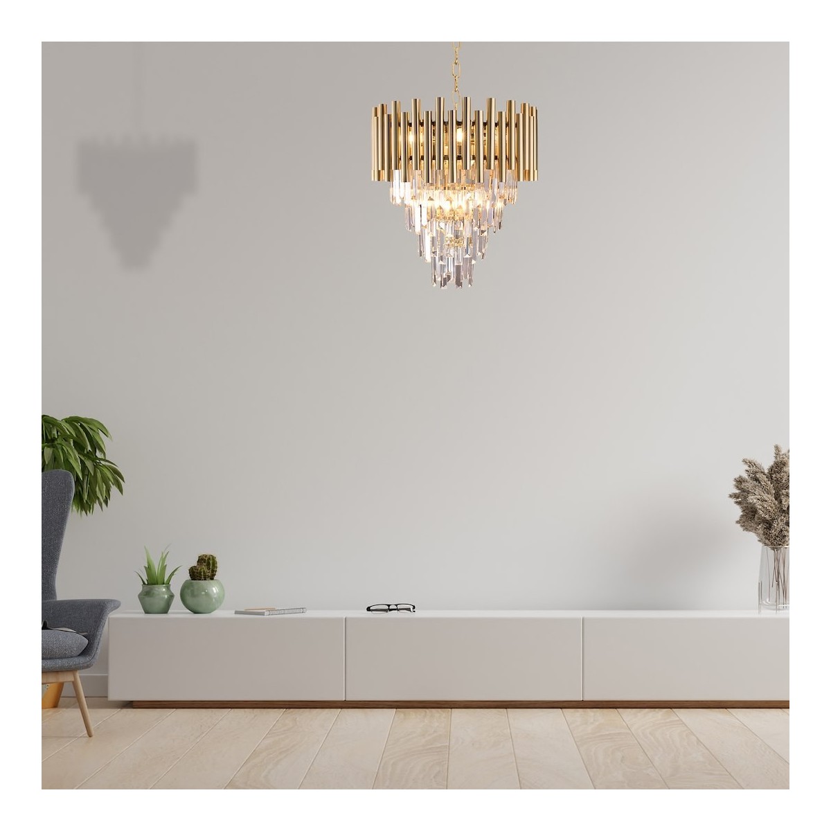 MiLagro MADISON GOLD 9xE14 wyjątkowe oświetlenie