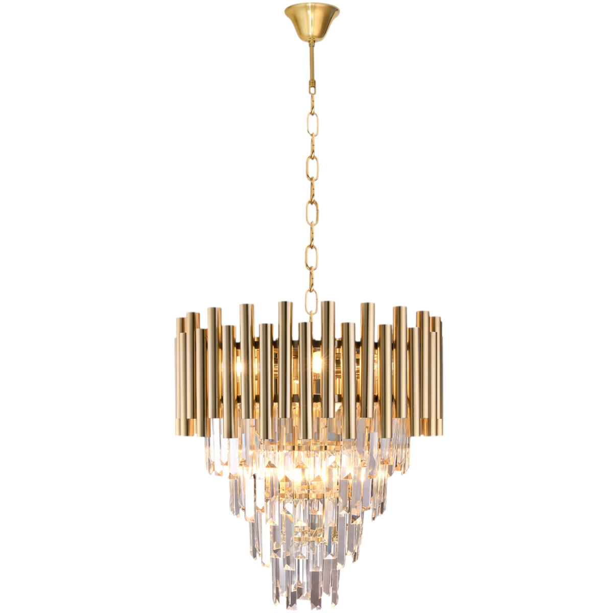 MiLagro MADISON GOLD 9xE14 wyjątkowe oświetlenie