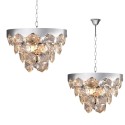 MiLagro GRACE CHROME 6xE14 unikalne oświetlenie
