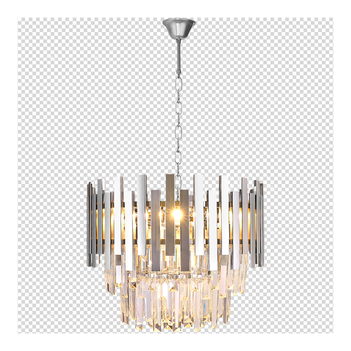 MiLagro Żyrandol ASPEN CHROME 6xE14 ML5996