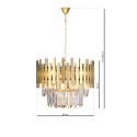 MiLagro ASPEN GOLD 6xE14 efektowne oświetlenie