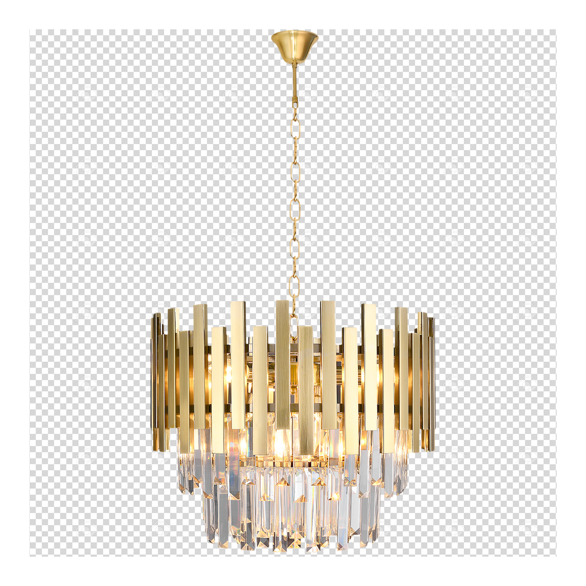 MiLagro ASPEN GOLD 6xE14 efektowne oświetlenie