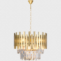 MiLagro ASPEN GOLD 6xE14 efektowne oświetlenie