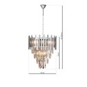 MiLagro Żyrandol ASPEN II CHROME 9xE14 ML5997