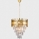 MiLagro Żyrandol ASPEN II GOLD 9xE14 ML6000