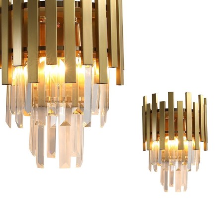 MiLagro Kinkiet ASPEN GOLD 2xE14 ML5998