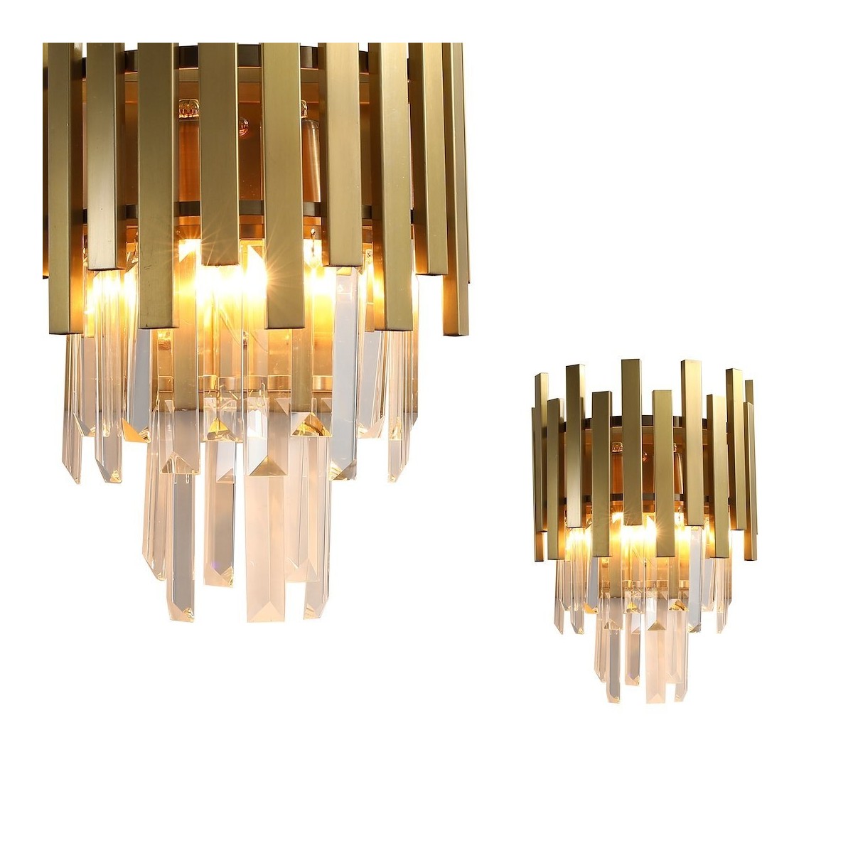 MiLagro Kinkiet ASPEN GOLD 2xE14 ML5998