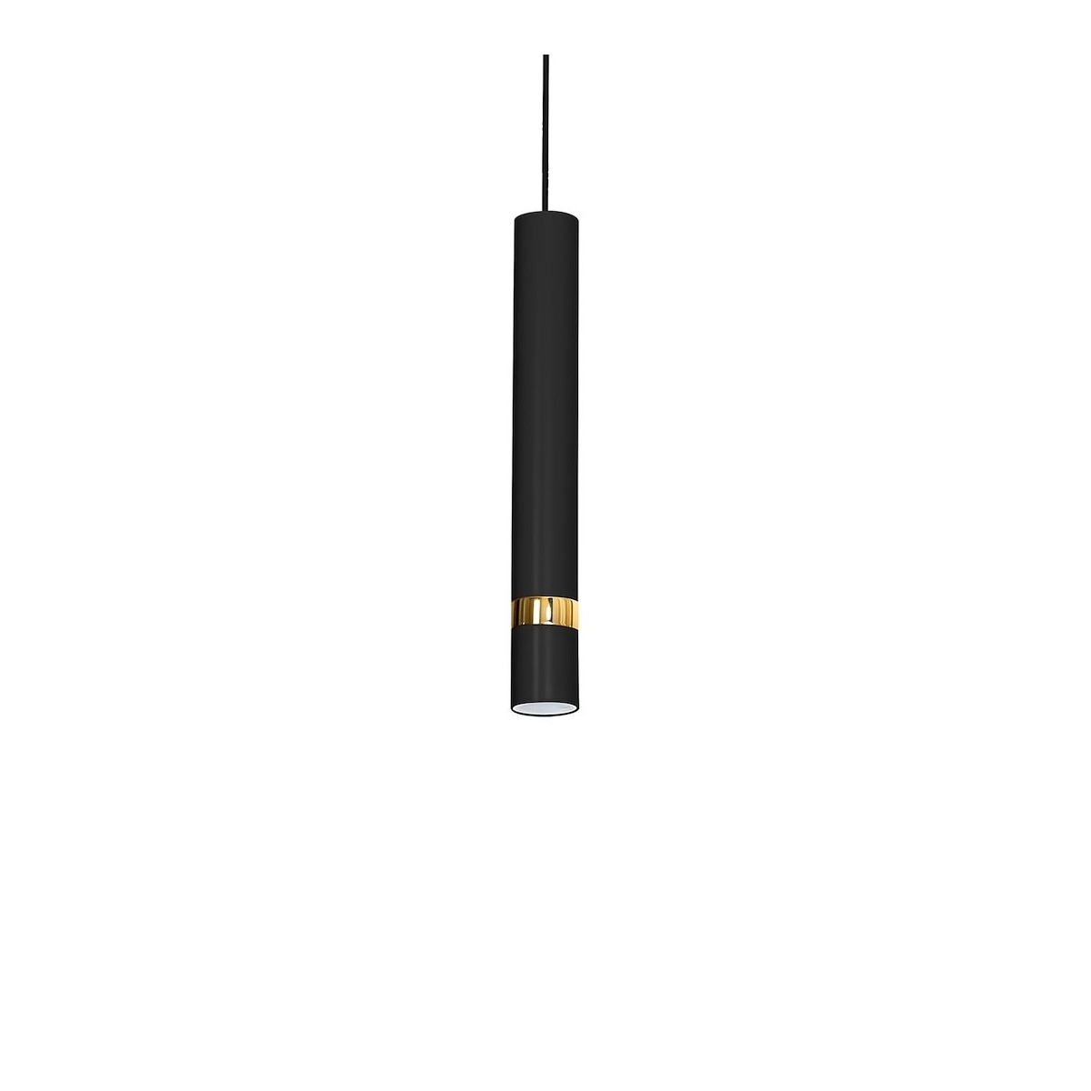 MiLagro Lampa wisząca JOKER BLACK/GOLD 1xGU10 MLP6079