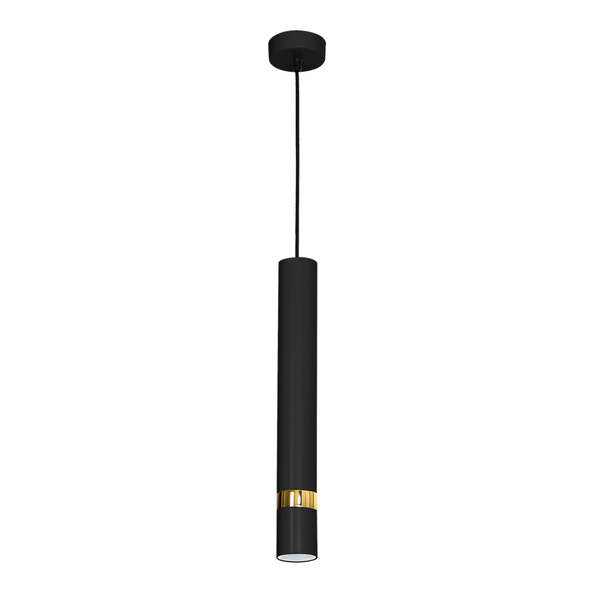 MiLagro Lampa wisząca JOKER BLACK/GOLD 1xGU10 MLP6079