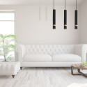 MiLagro Lampa wisząca JOKER BLACK/GOLD 3xGU10 MLP6080