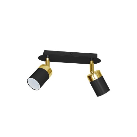 MiLagro JOKER BLACK GOLD 2xGU10 stylowe lampy sufitowe
