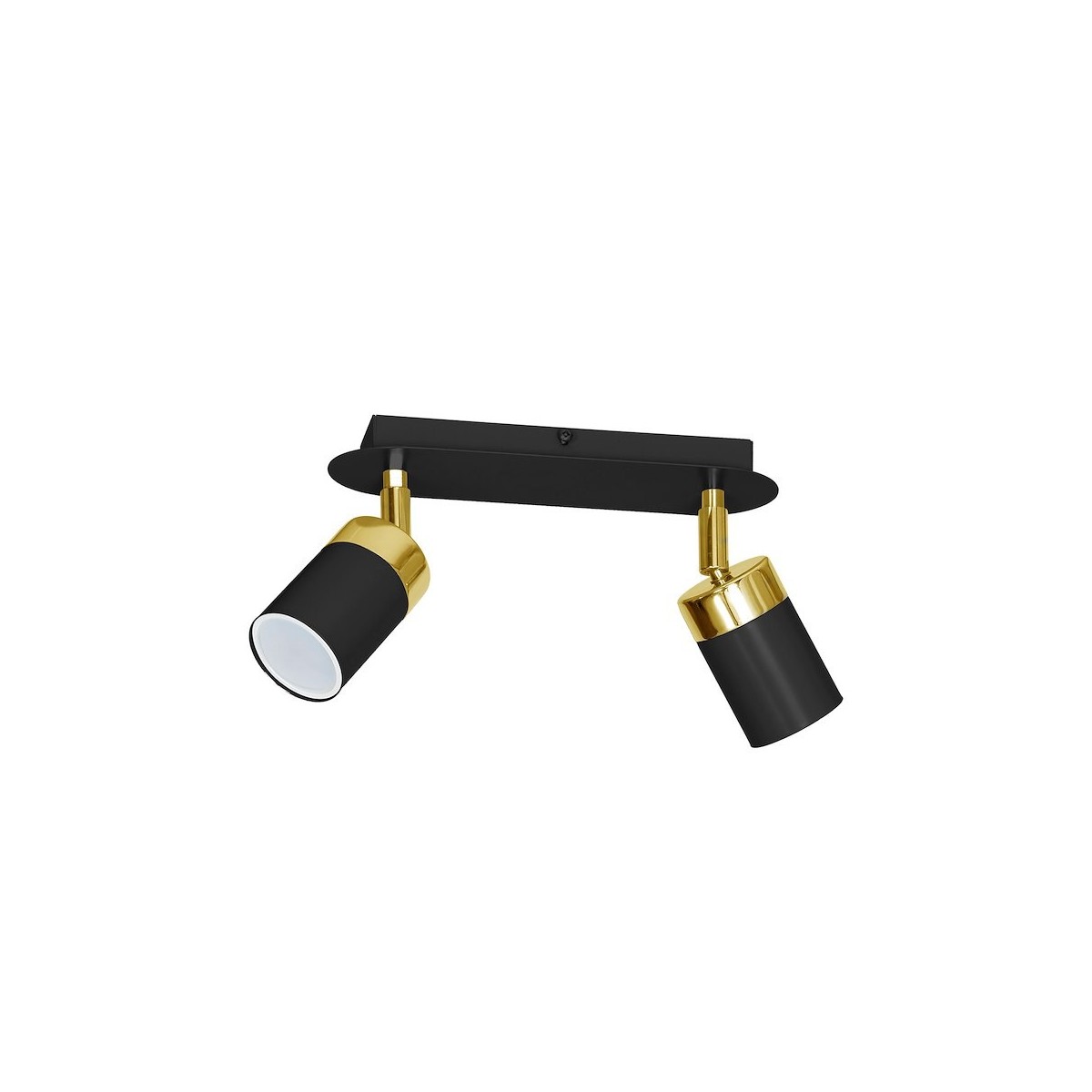 MiLagro JOKER BLACK GOLD 2xGU10 stylowe lampy sufitowe