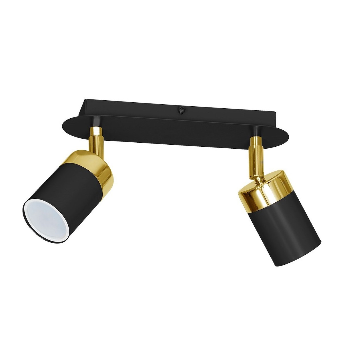 MiLagro JOKER BLACK GOLD 2xGU10 stylowe lampy sufitowe