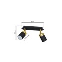MiLagro JOKER BLACK GOLD 2xGU10 stylowe lampy sufitowe