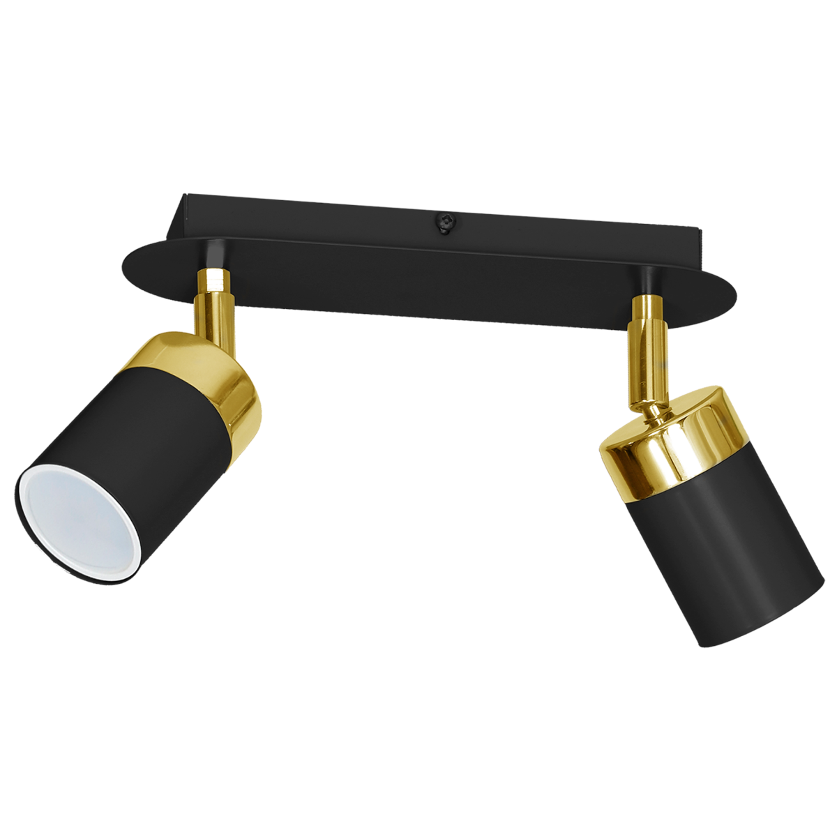 MiLagro JOKER BLACK GOLD 2xGU10 stylowe lampy sufitowe
