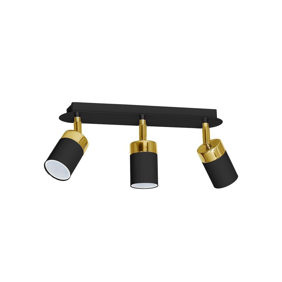 MiLagro JOKER BLACK GOLD 3xGU10 oświetlenie klasy premium