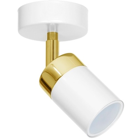 MiLagro Joker kinkiet biały złoty wyjątkowy element aranżacji