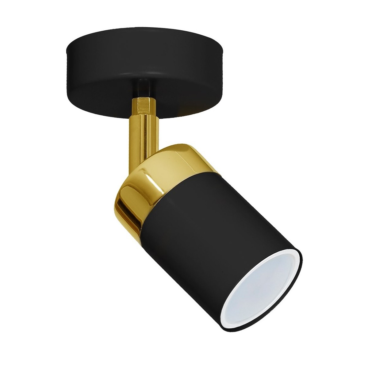 MiLagro Kinkiet JOKER BLACK/GOLD 1xGU10 MLP6123