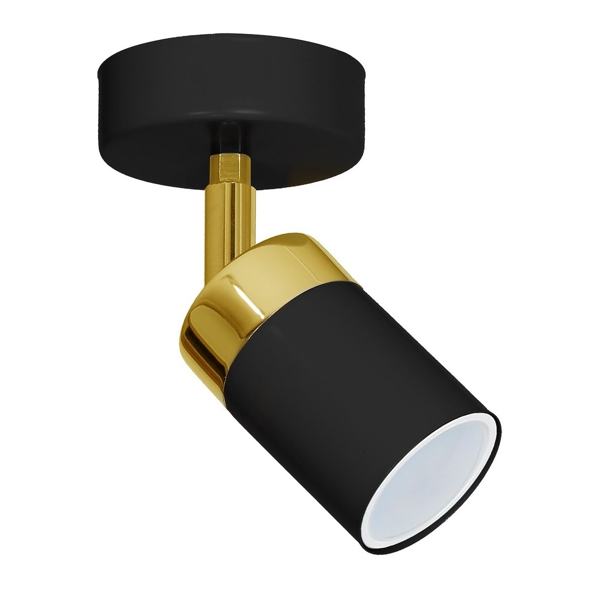 MiLagro Kinkiet JOKER BLACK/GOLD 1xGU10 MLP6123