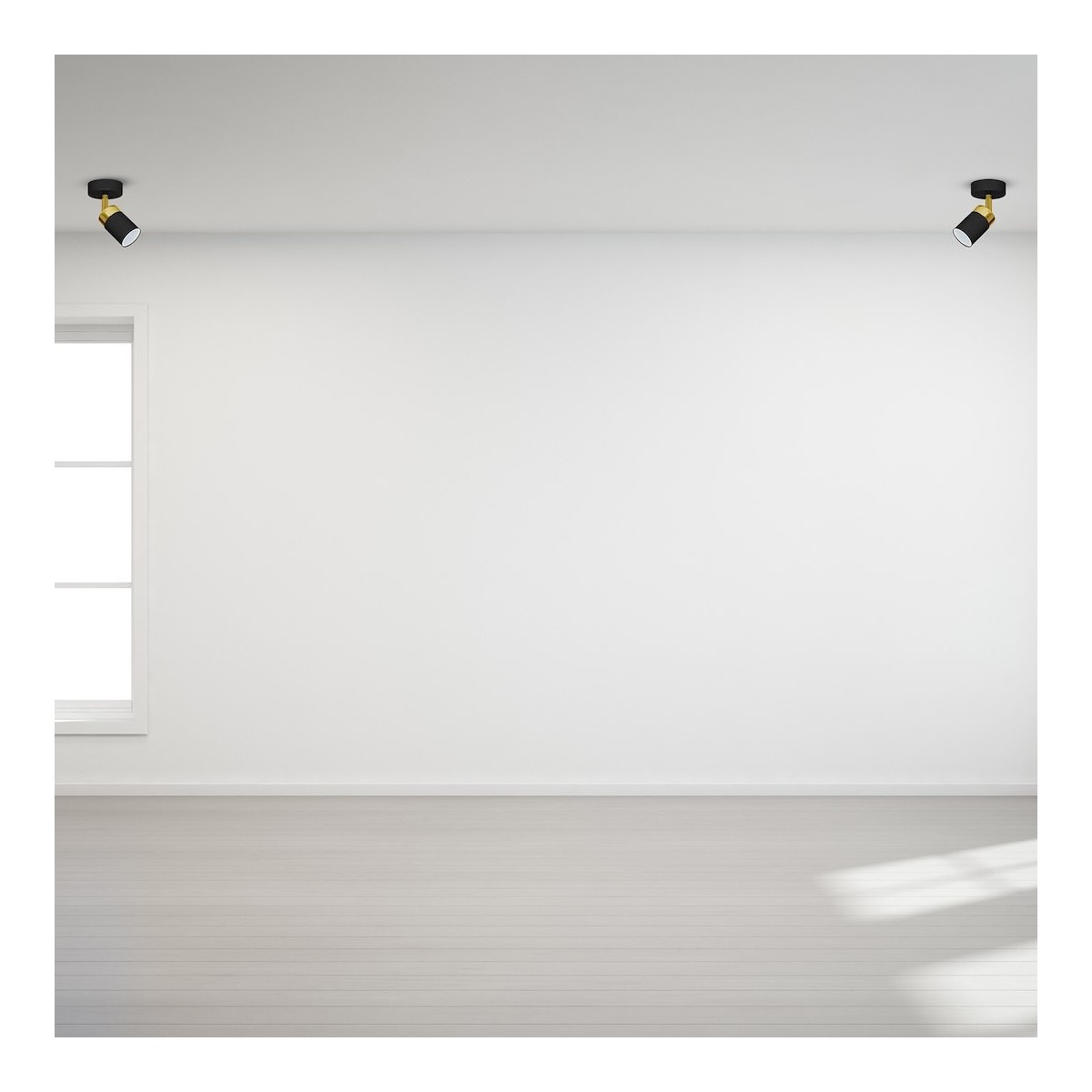 MiLagro Kinkiet JOKER BLACK/GOLD 1xGU10 MLP6123