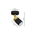 MiLagro JOKER BLACK GOLD kinkiet designerskie lampy LED