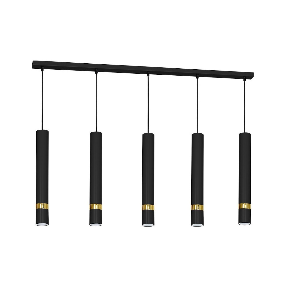 MiLagro JOKER BLACK GOLD 5xGU10 światło podkreślające charakter wnętr