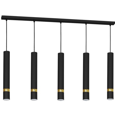 MiLagro JOKER BLACK GOLD 5xGU10 światło podkreślające charakter wnętr