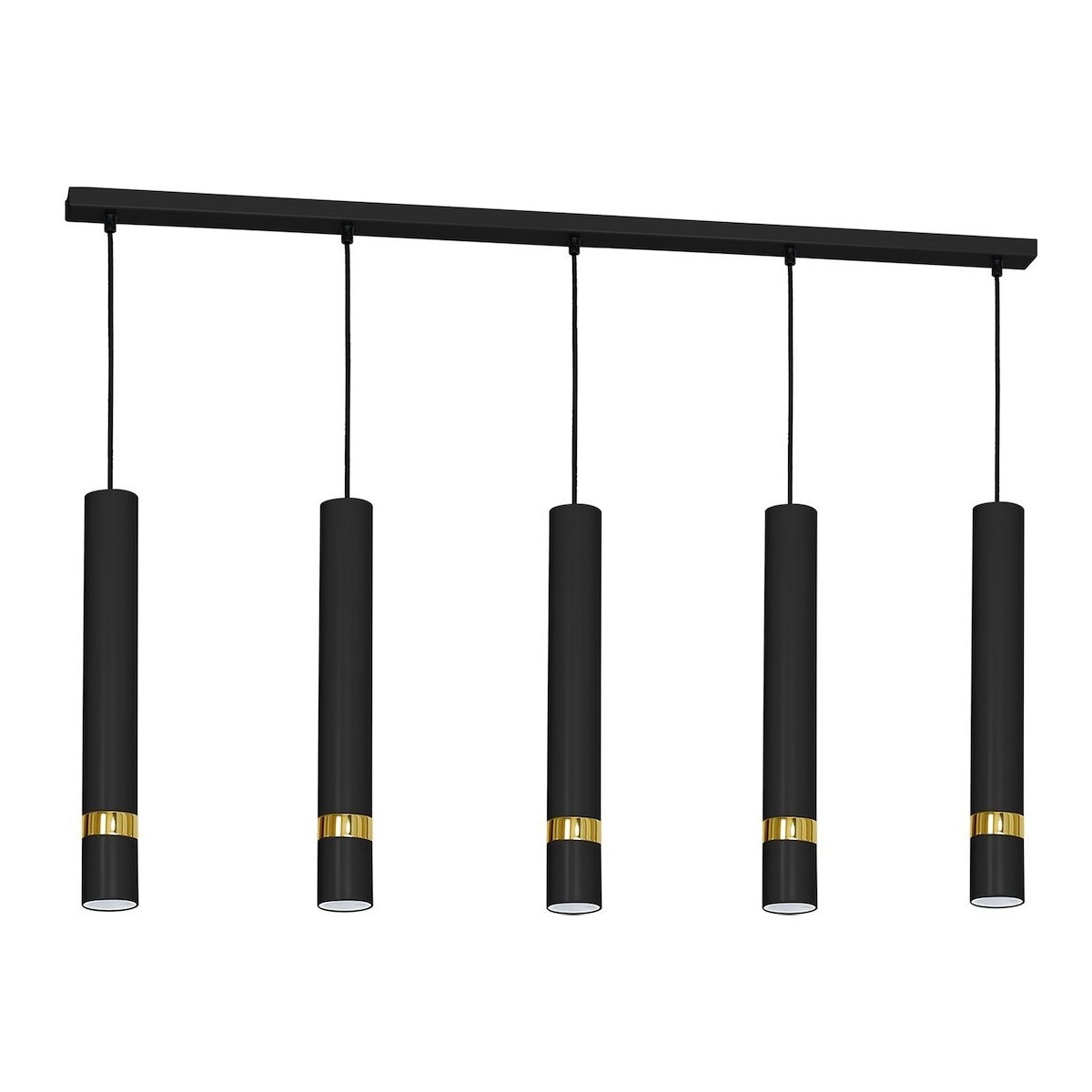 MiLagro JOKER BLACK GOLD 5xGU10 światło podkreślające charakter wnętr