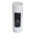 Wentylator stołowy tower biały designerskie lampy LED
