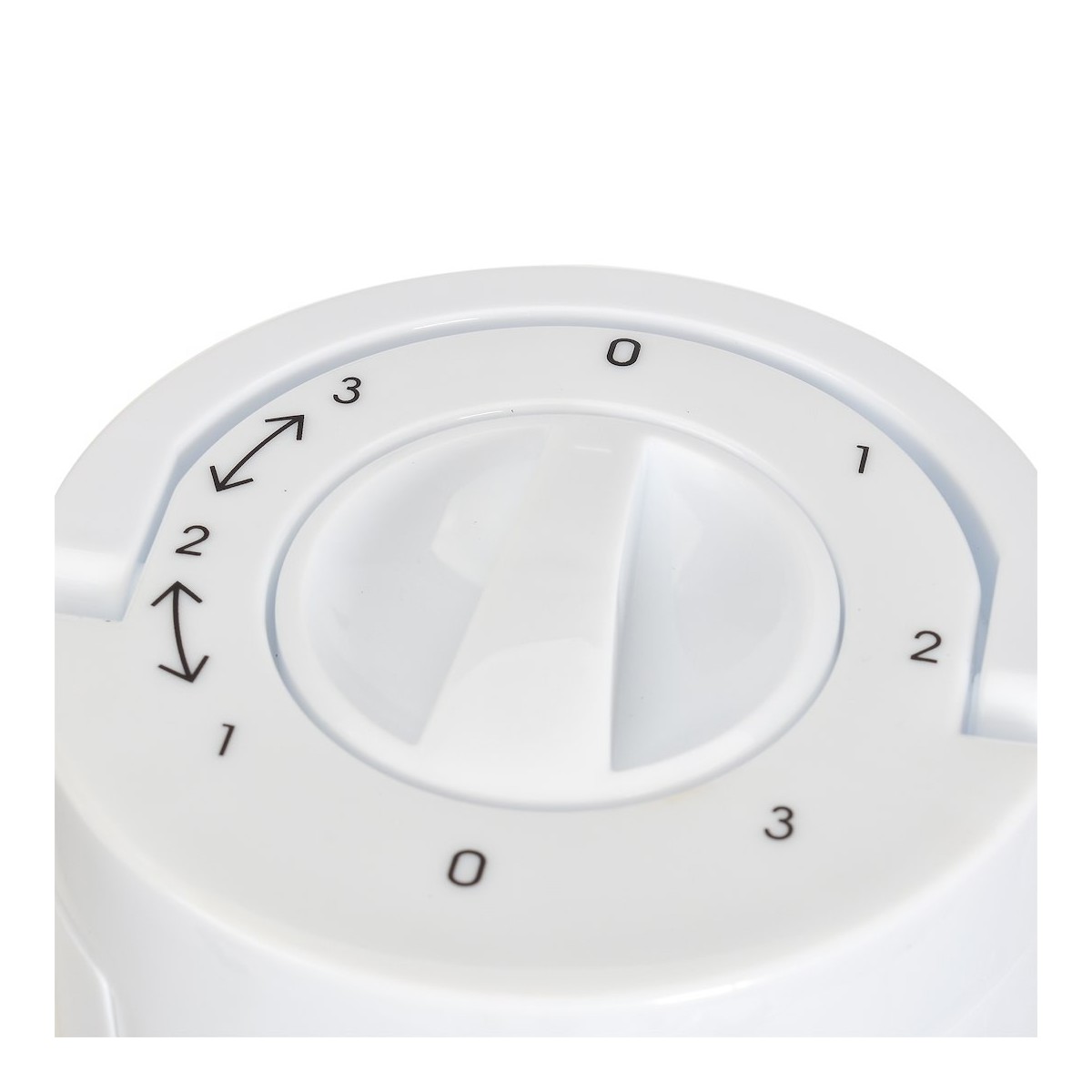 Wentylator stołowy tower biały designerskie lampy LED