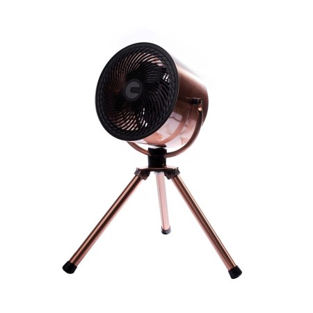 Wentylator Tripod Copper 10 cali światło podkreślające charakter wnęt