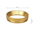 Złoty ring do lamp MICA nowoczesne lampy do wnętrz
