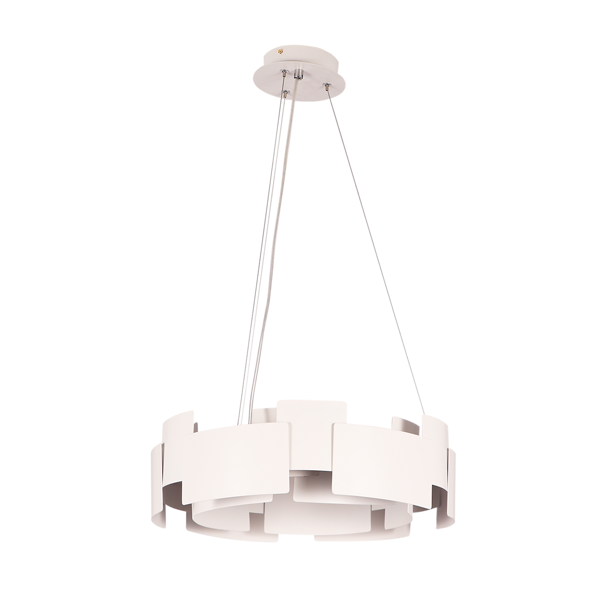 MiLagro TORINO biały 24W LED designerskie oświetlenie