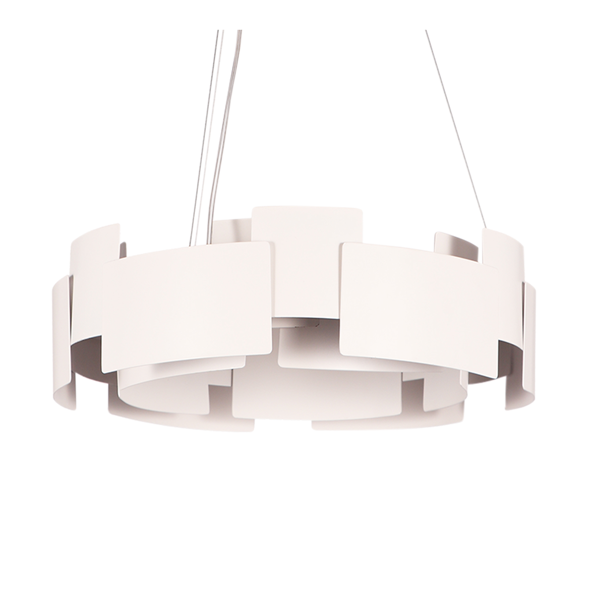 MiLagro TORINO biały 24W LED designerskie oświetlenie