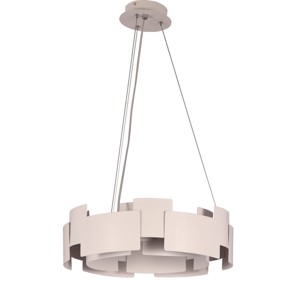 MiLagro Lampa wisząca Torino Biały 24W LED ML6140