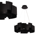 MiLagro Lampa wisząca TORINO BLACK 24W LED ML6141