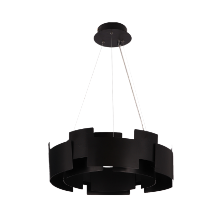MiLagro Lampa wisząca TORINO BLACK 24W LED ML6141