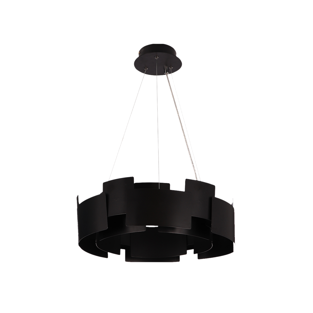 MiLagro TORINO BLACK 24W LED stylowe oświetlenie