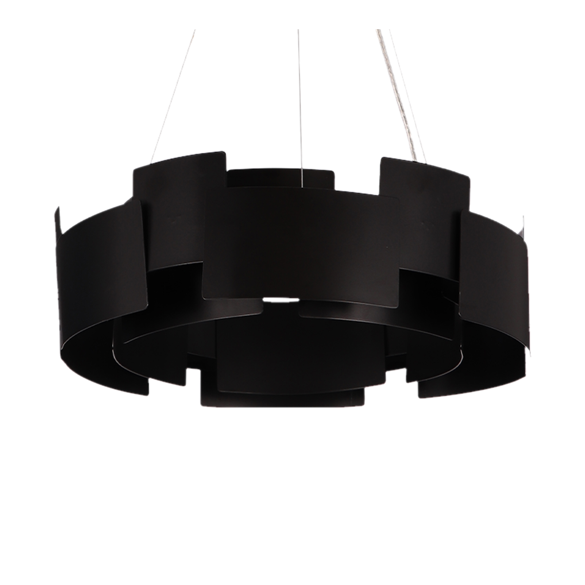 MiLagro Lampa wisząca TORINO BLACK 24W LED ML6141
